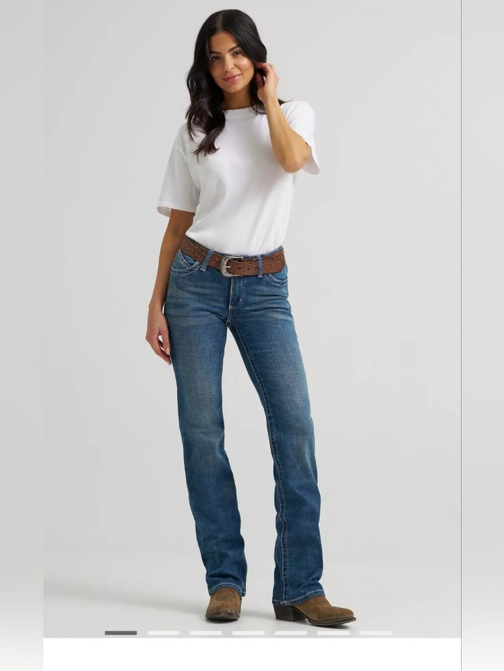 Women's Wrangler Ultimate Riding Jean Willow Mid-Rise Bootcut 33/15/36